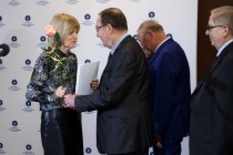 Pożegnanie p. Kanclerz Justyny Morzy  [fot. Andrzej Romański]